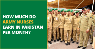 Army Nursing Salary Per Month in Pakistan (2025)