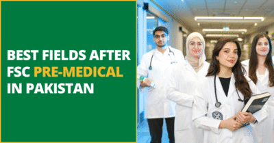Best Fields after FSc Pre-Medical in Pakistan