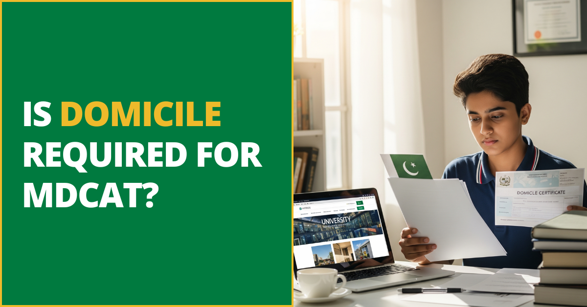 Is Domicile Required for MDCAT